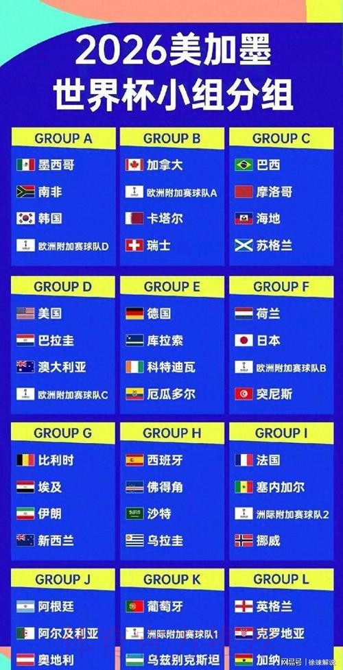 2026美加墨世界杯排名哪里可以看